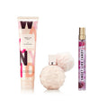 ARIANA GRANDE SWEET LIKE CANDY 3 PCS SET FOR WOMEN: 1.7 EAU DE PARFUM SPRAY + 0.33 EAU DE PARFUM SPRAY + 3.4 BODY SOUFFLE by ARIANA GRANDE