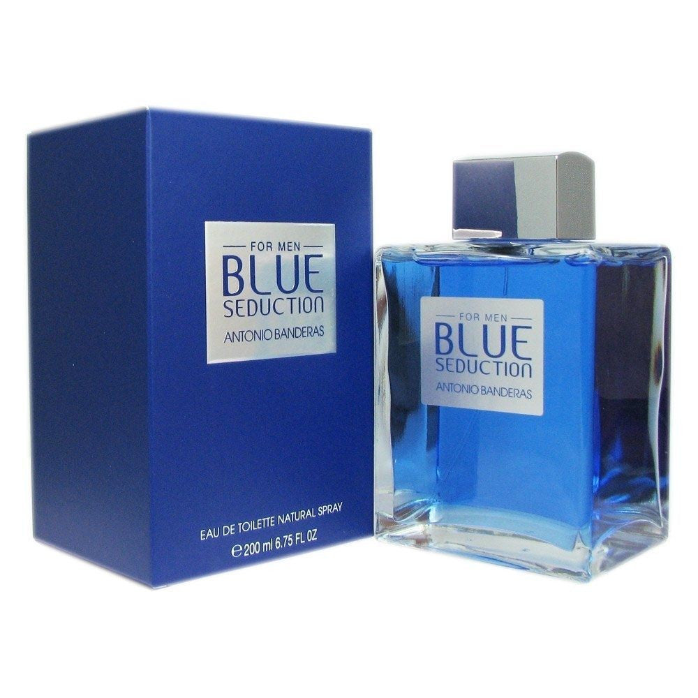ANTONIO BANDERAS BLUE SEDUCTION 6.75 OZ EAU DE TOILETTE SPRAY FOR MEN