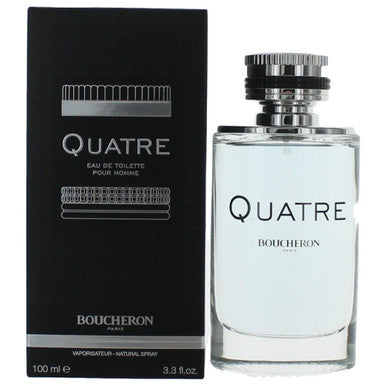 BOUCHERON QUATRE 3.4 EAU DE TOILETTE SPRAY FOR MEN by BOUCHERON