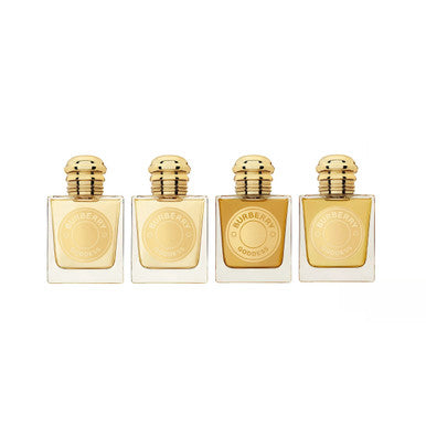 BURBERRY GODDESS 4 * 5 ML MINI SET: 2 * GODDESS EAU DE PARFUM + GODDESS EAU DE PARFUM INTENSE + GODDESS PARFUM MINI by BURBERRY