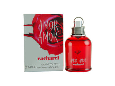 AMOR AMOR 1 OZ EAU DE TOILETTE SPRAY by CACHAREL