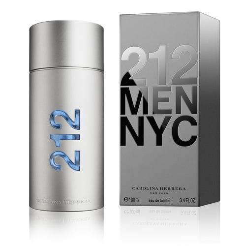 CAROLINA HERRERA 212 MEN 3.4 EAU DE TOILETTE SPRAY FOR MEN