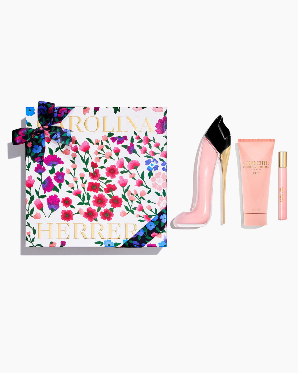 CAROLINA HERRERA GOOD GIRL BLUSH 3 PCS SET: 2.7 EAU DE PARFUM SPRAY + 0.34 EAU DE PARFUM SPRAY + 3.4 BODY LOTION