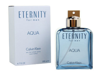 ETERNITY AQUA 6.7 EAU DE TOILETTE SPRAY FOR MEN by CALVIN KLEIN