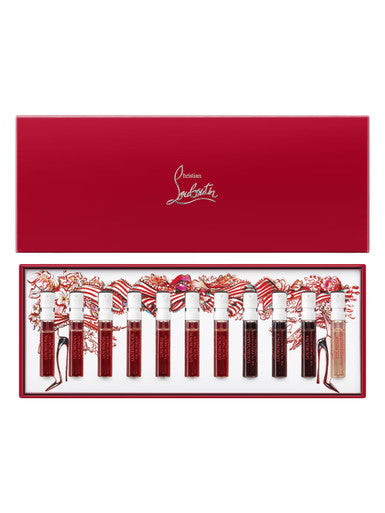 CHRISTIAN LOUBOUTIN 11 * 2 ML EAU DE PARFUM COLLECTION SET: LOUBIFUNK + LOUBIDOO + LOUBIKISS + LOUBIROUGE + LOUBIRAJ + LOUBICROWN + LOUBICROC + LOUBICHARME INTENSE + LOUBIPRINCE INTENSE + LOUBILUNA INTENSE + LOUBIMAR LEGERE by CHRISTIAN LOUBOUTIN