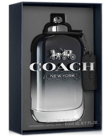 COACH NEW YORK 6.7 EAU DE TOILETTE SPRAY FOR MEN by COACH