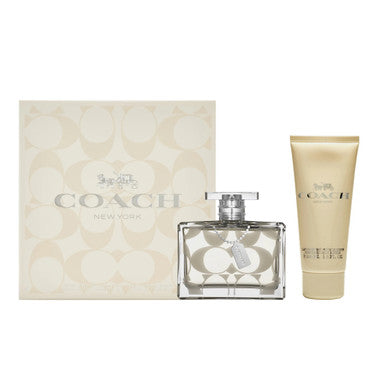 COACH SIGNATURE 2 PCS SET FOR WOMEN: 1 OZ EAU DE PARFUM SPRAY + 3.3 BODY LOTION by COACH