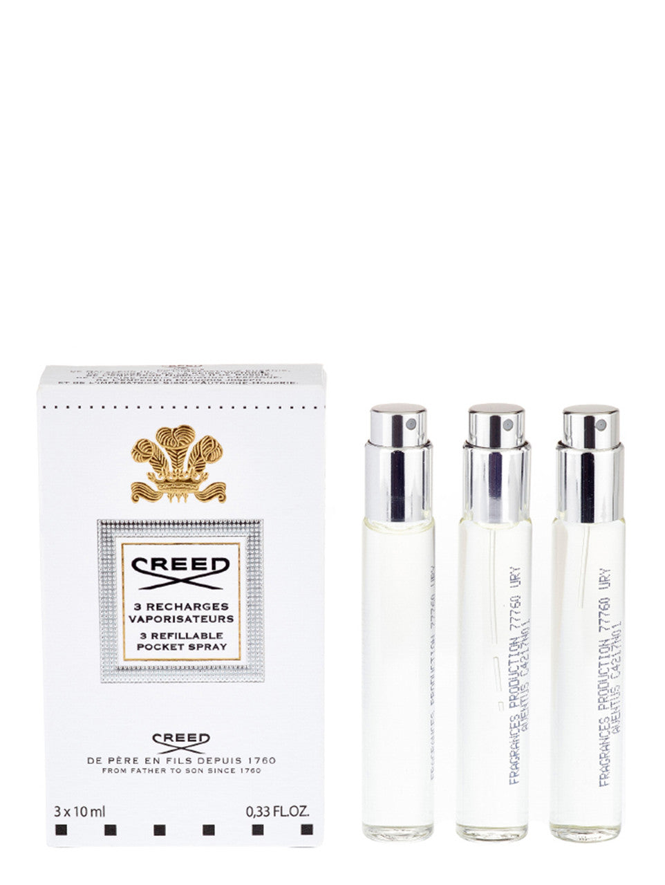 CREED LOVE IN WHITE 3 X 0.33 EDP SP FOR WOMEN