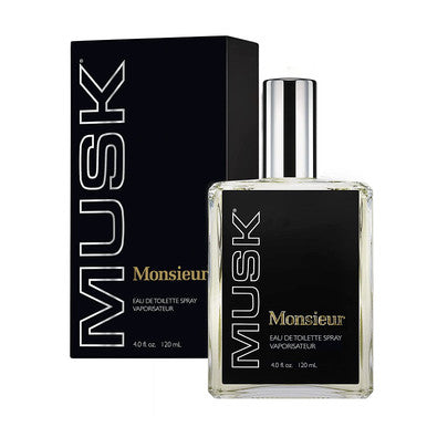 MONSIEUR MUSK 4 OZ EAU DE TOILETTE SPRAY FOR MEN by DANA