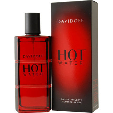 HOT WATER DAVIDOFF 3.7 EAU DE TOILETTE SPRAY FOR MEN by DAVIDOFF