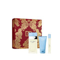 DOLCE & GABBANA LIGHT BLUE 3 PCS SET FOR WOMEN: 3.3 EAU DE TOILETTE SPRAY + 0.33 EAU DE TOILETTE SPRAY + 1.7 BODY CREAM by DOLCE & GABBANA