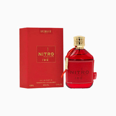 NITRO RED DUMONT PARIS POUR HOMME 3.4 EAU DE PARFUM SPRAY by DUMONT PARIS