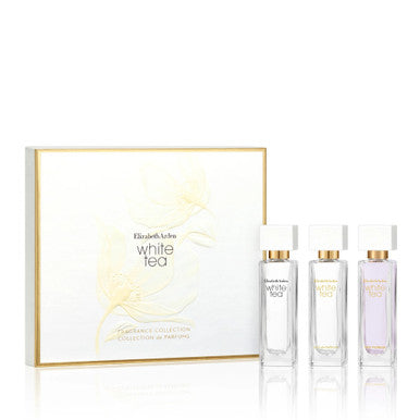 WHITE TEA 3 PCS SET FOR WOMEN: 0.33 EAU DE TOILETTE SPRAY + 0.33 EAU DE PARFUM SPRAY + EAU FLORALE 0.33 EAU DE TOILETTE SPRAY by ELIZABETH ARDEN