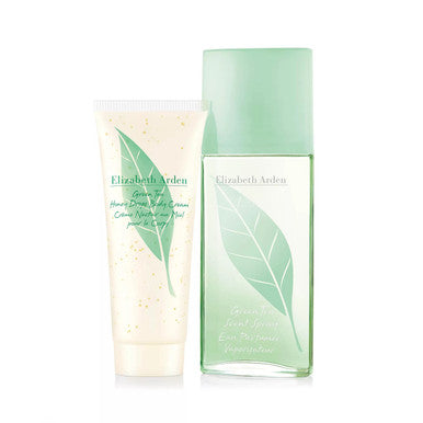 GREEN TEA 2 PCS SET FOR WOMEN: 3.3 EAU PARFUMEE SPRAY + 3.3 BODY CREAM by ELIZABETH ARDEN