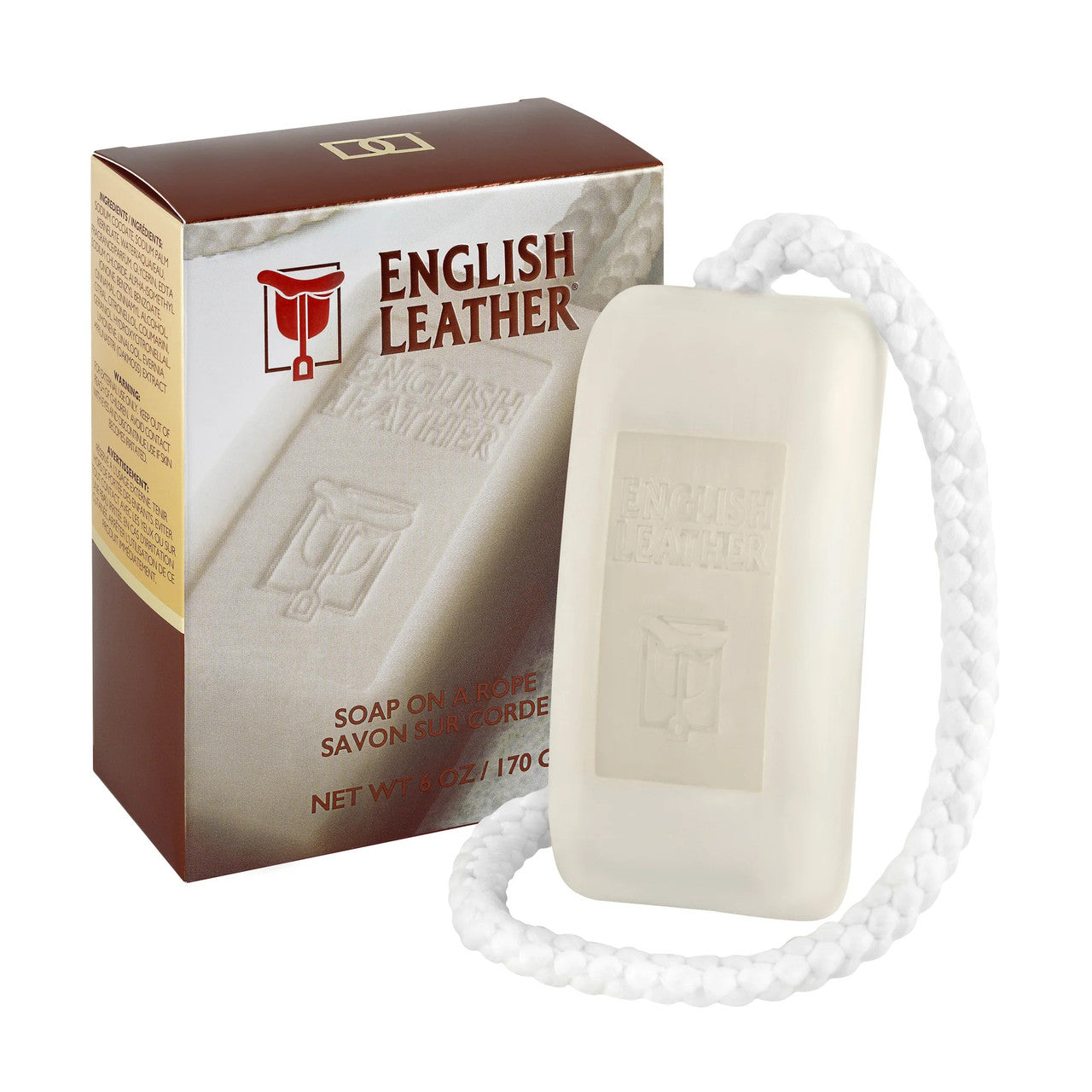 English Leather 6 oz Perfumed Soap on a Rope for Men