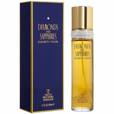 DIAMONDS & SAPPHIRES 3.4 EAU DE TOILETTE SPRAY by ELIZABETH TAYLOR