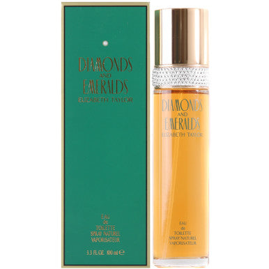 DIAMONDS & EMERALDS 3.4 EAU DE TOILETTE SPRAY by ELIZABETH TAYLOR