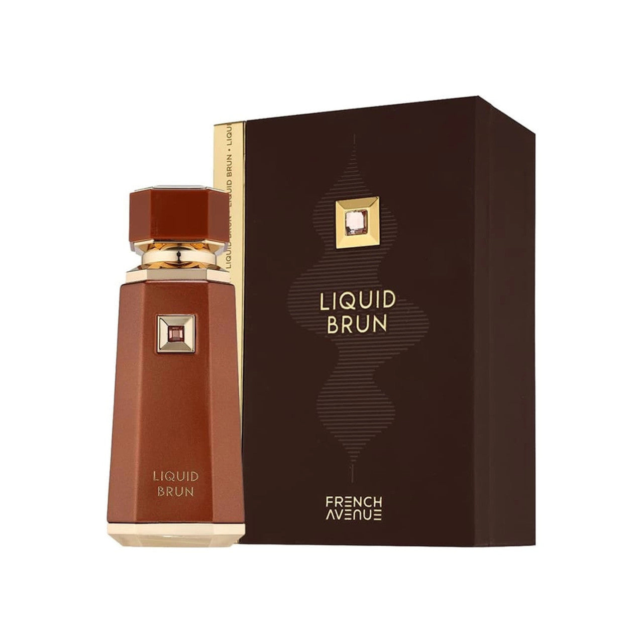 FRAGRANCE WORLD FRENCH AVENUE LIQUID BRUN 3.4 EAU DE PARFUM SPRAY FOR MEN