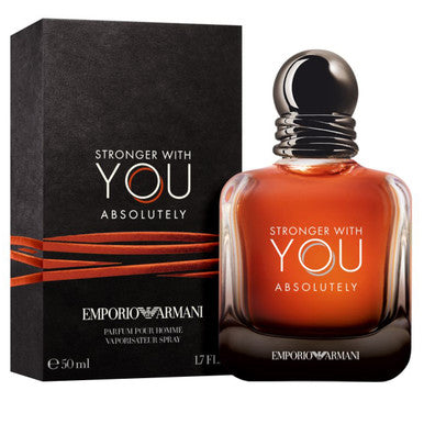 ARMANI STRONGER WITH YOU ABSOLUTELY 1.7 EAU DE PARFUM SPRAY FOR MEN by GIORGIO ARMANI