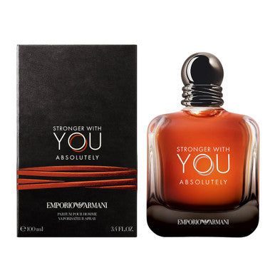 ARMANI STRONGER WITH YOU ABSOLUTELY 3.4 EAU DE PARFUM SPRAY FOR MEN by GIORGIO ARMANI