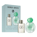 ARMANI 2 PCS SET: ACQUA DI GIO MEN 5 ML EAU DE TOILETTE MINI + ACQUA DI GIOIA 5 ML EAU DE PARFUM MINI by GIORGIO ARMANI