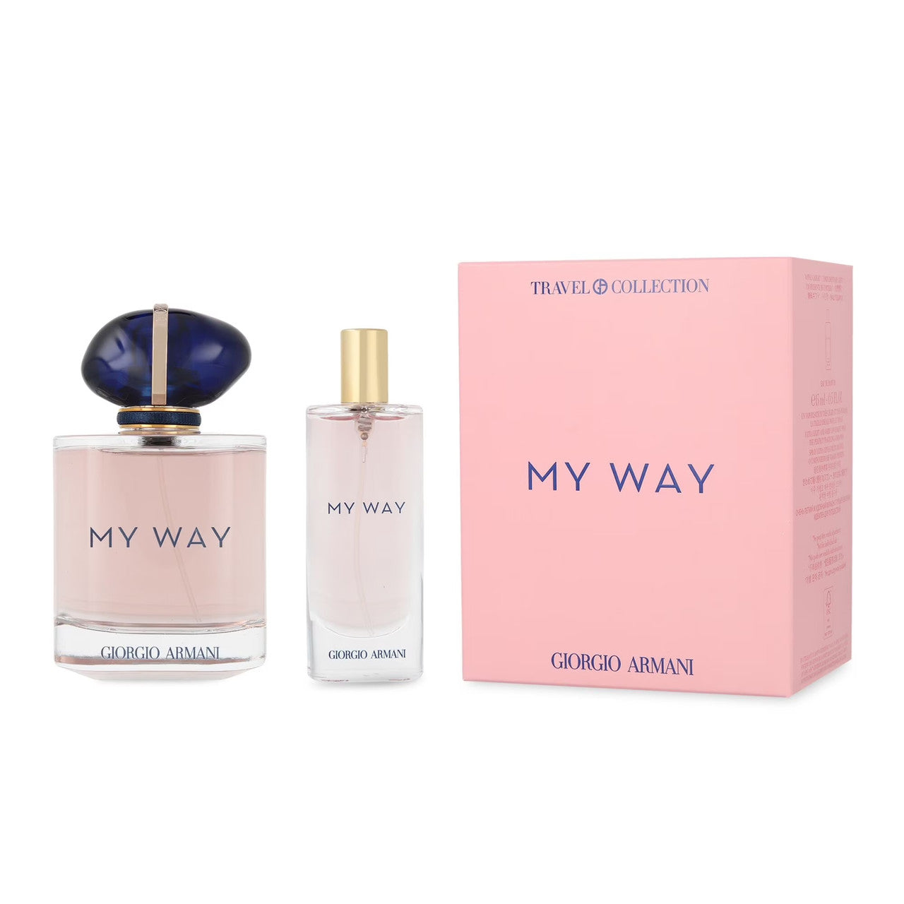 ARMANI MY WAY 2 PCS SET FOR WOMEN: 3 OZ EAU DE PARFUM + 0.5 EAU DE PARFUM