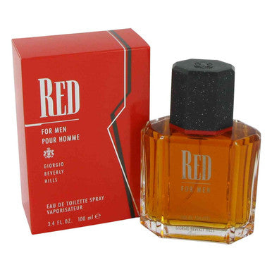 GIORGIO RED 3.4 EAU DE TOILETTE SPRAY FOR MEN by GIORGIO BEVERLY HILLS