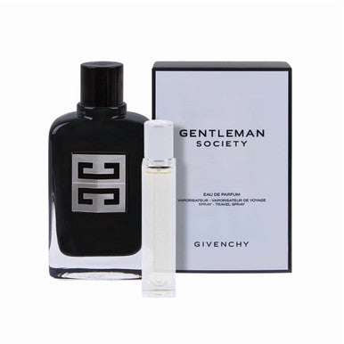 GIVENCHY GENTLEMAN SOCIETY 2 PCS SET: 3.3 EAU DE PARFUM SPRAY + 0.42 EAU DE PARFUM SPRAY by GIVENCHY