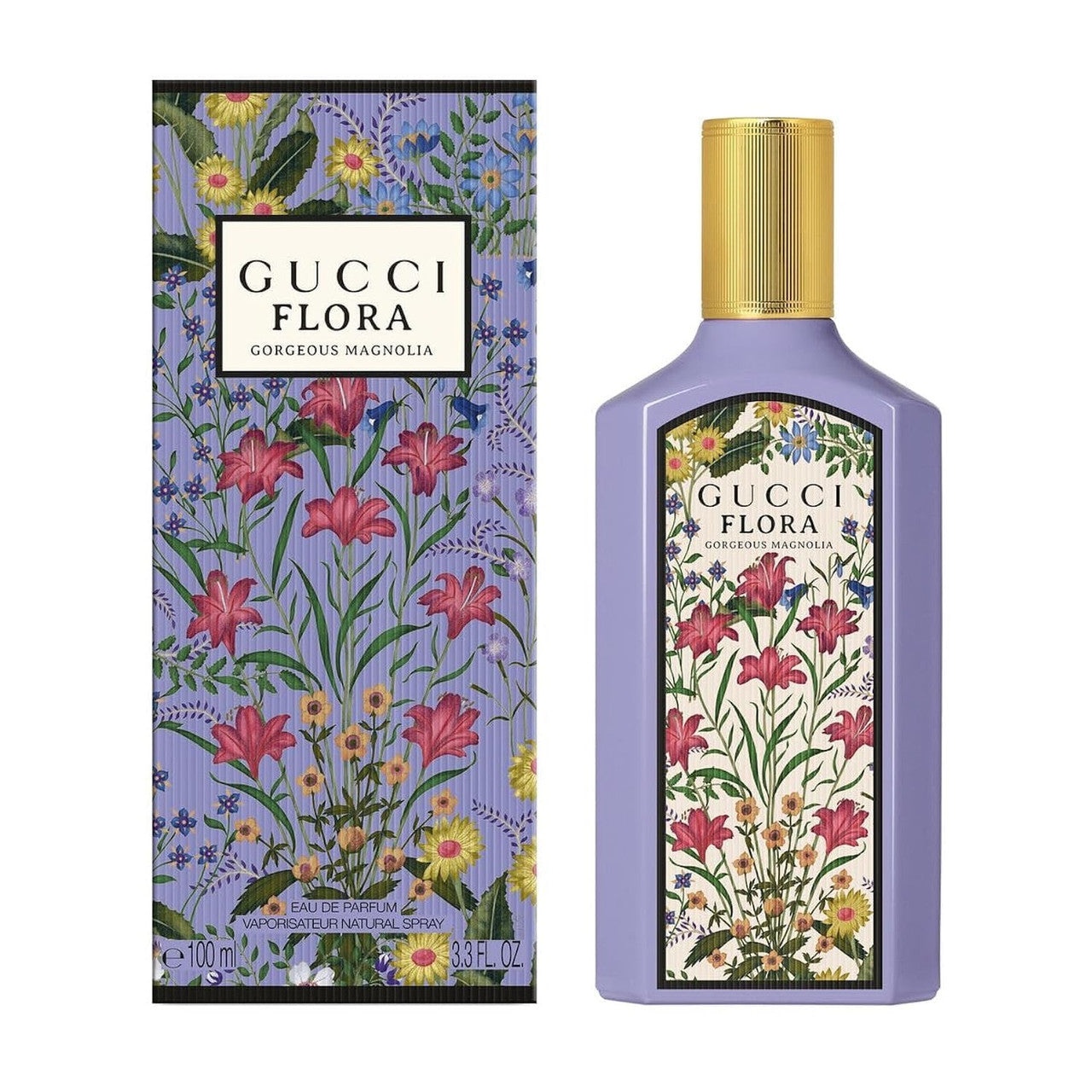 GUCCI FLORA GORGEOUS MAGNOLIA 3.3 EAU DE PARFUM SPRAY FOR WOMEN