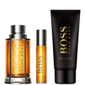 HUGO BOSS THE SCENT 3 PCS SET FOR MEN: 3.3 EAU DE TOILETTE SPRAY + 0.33 EAU DE TOILETTE SPRAY + 3.3 SHOWER GEL
