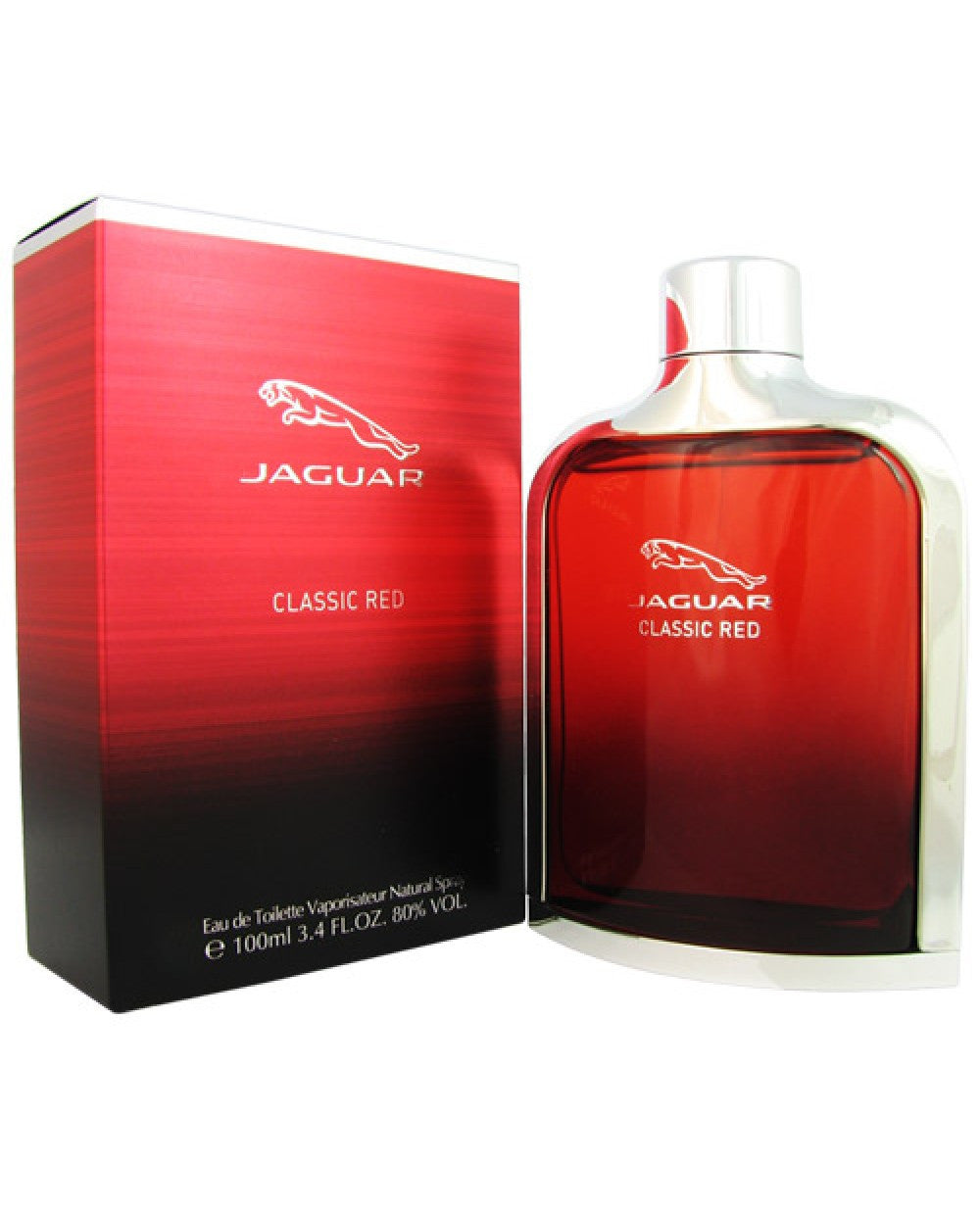 JAGUAR CLASSIC RED 3.4 EAU DE TOILETTE SPRAY FOR MEN