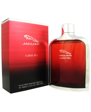 JAGUAR CLASSIC RED 3.4 EAU DE TOILETTE SPRAY FOR MEN by JAGUAR