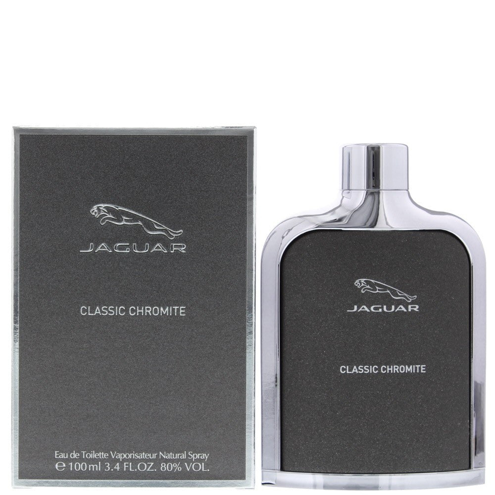 JAGUAR CHROMITE 3.4 EAU DE TOILETTE SPRAY FOR MEN