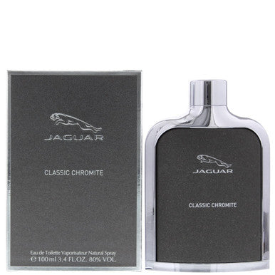 JAGUAR CHROMITE 3.4 EAU DE TOILETTE SPRAY FOR MEN by JAGUAR