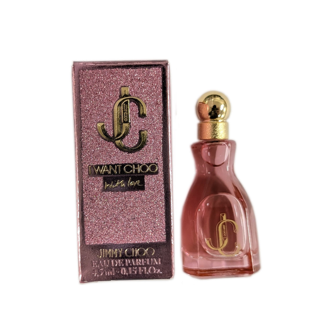 JIMMY CHOO I WANT CHOO WITH LOVE 4.5 ML EAU DE PARFUM MINI FOR WOMEN