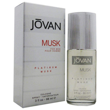 JOVAN PLATINUM MUSK 3 OZ COLOGNE SPRAY FOR MEN by JOVAN