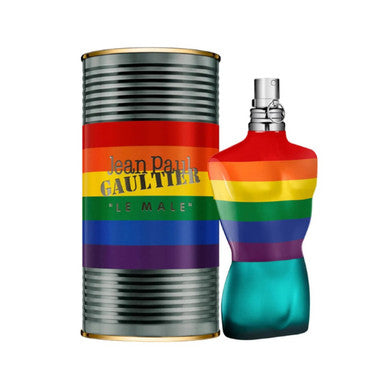 JEAN PAUL GAULTIER LE MALE PRIDE COLLECTOR EDITION 4.2 EAU DE TOILETTE SPRAY FOR MEN by JEAN PAUL GAULTIER