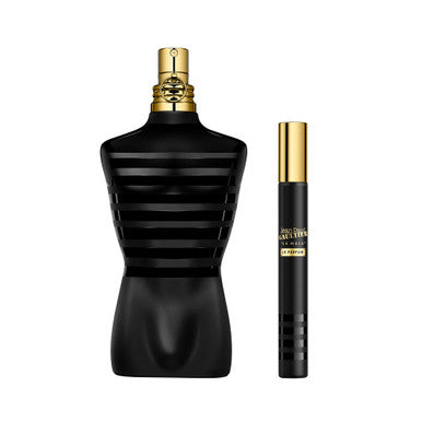 JEAN PAUL GAULTIER LE MALE LE PARFUM 2 PCS SET FOR MEN: 6.7 EAU DE PARFUM SPRAY + 0.33 OZ EAU DE PARFUM SPRAY by JEAN PAUL GAULTIER