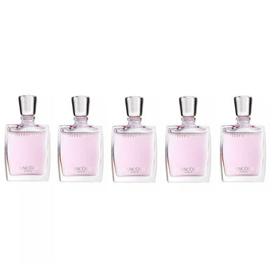 LANCOME MIRACLE 5 PCS MINI SET FOR WOMEN: MIRACLE 5 X 0.16 OZ EAU DE PARFUM SPLASH by LANCOME