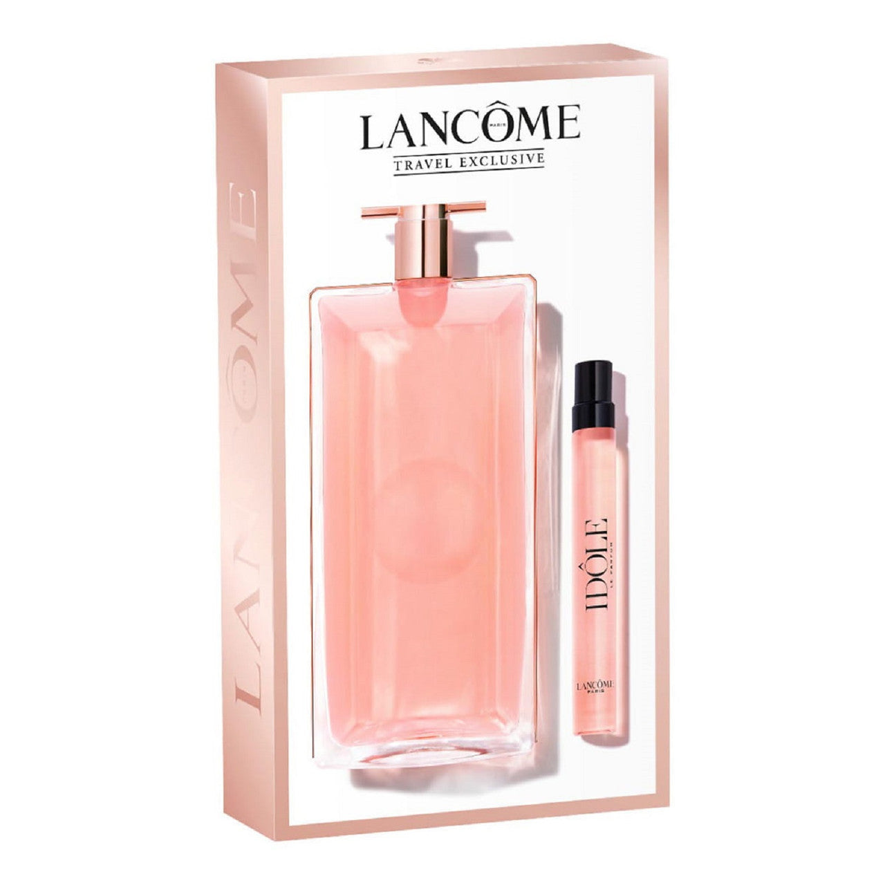 LANCOME IDOLE 2 PCS SET FOR WOMEN: 3.4 L'EAU DE PARFUM SPRAY + 0.34 L'EAU DE PARFUM SPRAY