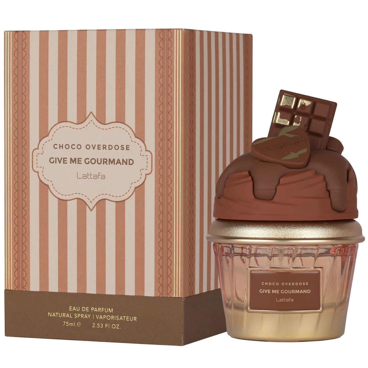 Lattafa Give Me Gourmand Choco Overdose 2.53 oz EDP Spray