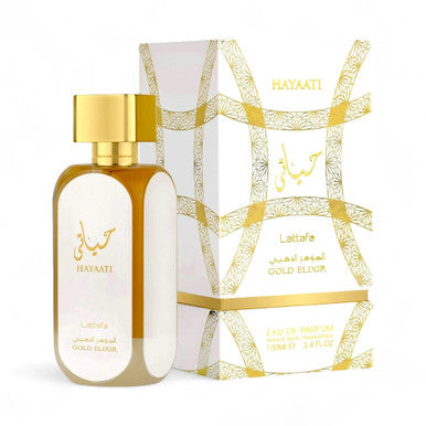 LATTAFA HAYAATI GOLD ELIXIR 3.4 EAU DE PARFUM SPRAY by LATTAFA