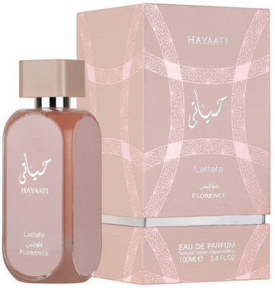 LATTAFA HAYAATI FLORENCE 3.4 EAU DE PARFUM SPRAY by LATTAFA