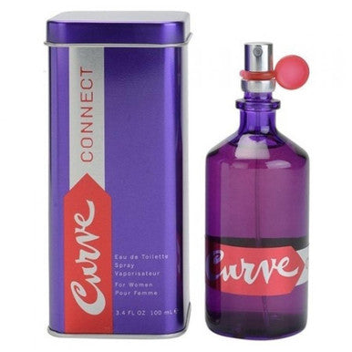 CURVE CONNECT 3.4 EAU DE TOILETTE SPRAY FOR WOMEN by CURVE