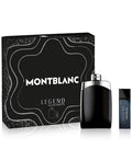 MONT BLANC LEGEND 2 PCS SET FOR MEN: 6.7 EAU DE TOILETTE SPRAY + 0.5 EAU DE TOILETTE SPRAY by MONT BLANC