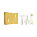 MICHAEL KORS SEXY AMBER 4 PCS SET FOR WOMEN: 3.4 EAU DE PARFUM SPRAY + 3.4 SHOWER GEL + 3.4 BODY LOTION + 0.17 EAU DE PARFUM