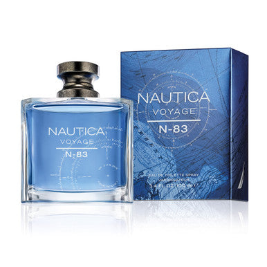 NAUTICA VOYAGE N-83 3.4 EAU DE TOILETTE SPRAY FOR MEN by NAUTICA