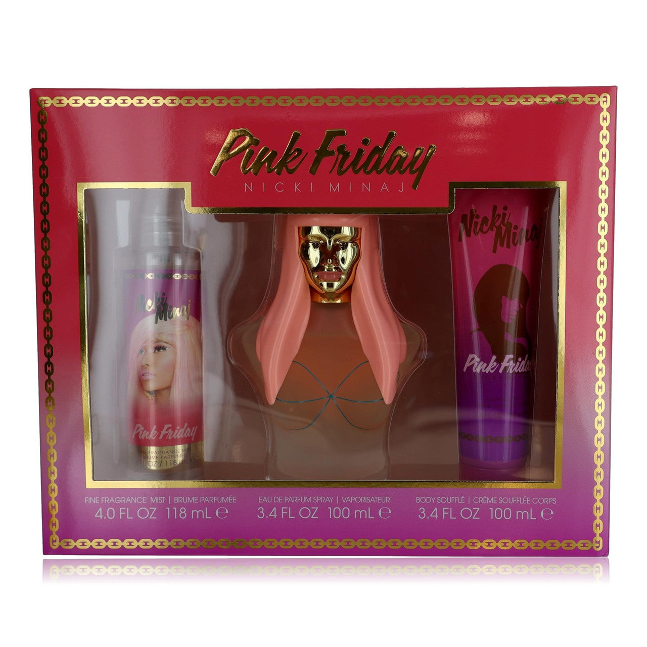 Nicki Minaj Pink Friday 3pc Set for Women