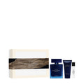 NARCISO RODRIGUEZ FOR HIM BLEU NOIR 3 PCS SET: 3.3 EAU DE PARFUM SPRAY + 0.33 EAU DE PARFUM SPRAY + 1.6 BODY LOTION by NARCISO RODRIGUEZ