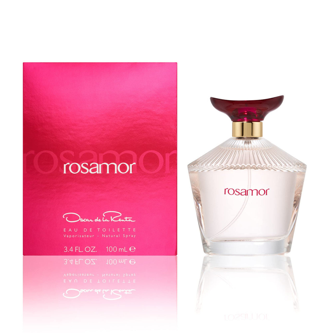 OSCAR DE LA RENTA ROSAMOR 3.4 EAU DE TOILETTE SPRAY FOR WOMEN